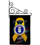 Support Air Force - Military Americana Vertical Impressions Decorative Flags HG108647 Made In USA