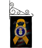 Support Air Force - Military Americana Vertical Impressions Decorative Flags HG108647 Made In USA