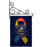 Support Seabees Troops - Military Americana Vertical Impressions Decorative Flags HG108656 Made In USA