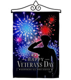 Honoring Who Served - Military Americana Vertical Impressions Decorative Flags HG108668 Made In USA