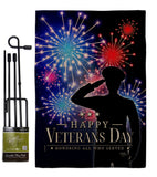 Honoring Who Served - Military Americana Vertical Impressions Decorative Flags HG108668 Made In USA