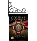 Veterans Hero - Military Americana Vertical Impressions Decorative Flags HG137166 Made In USA