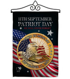 Patriot Day 911 - Military Americana Vertical Impressions Decorative Flags HG137288 Made In USA