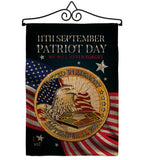 Patriot Day 911 - Military Americana Vertical Impressions Decorative Flags HG137288 Made In USA