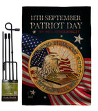 Patriot Day 911 - Military Americana Vertical Impressions Decorative Flags HG137288 Made In USA