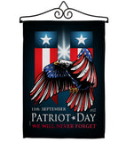 911 Patriot Day - Military Americana Vertical Impressions Decorative Flags HG137289 Made In USA