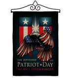 911 Patriot Day - Military Americana Vertical Impressions Decorative Flags HG137289 Made In USA