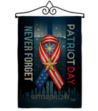 911 Never Forget - Military Americana Vertical Impressions Decorative Flags HG137290 Made In USA