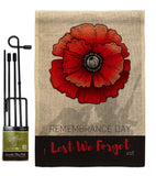 Remembrance Day - Military Americana Vertical Impressions Decorative Flags HG137384 Made In USA