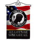 Not Forgotten POW MIA - Military Americana Vertical Impressions Decorative Flags HG140000 Made In USA