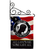 Not Forgotten POW MIA - Military Americana Vertical Impressions Decorative Flags HG140000 Made In USA