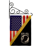 You Not Forgotten - Military Americana Vertical Impressions Decorative Flags HG140014 Made In USA