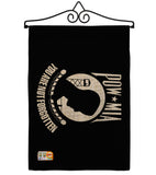 POW/MIA - Military Americana Vertical Impressions Decorative Flags HG140307 Made In USA