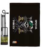 Special Forces - Military Americana Vertical Impressions Decorative Flags HG140309 Made In USA