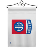 82nd. Airborne - Military Americana Vertical Impressions Decorative Flags HG140316 Made In USA