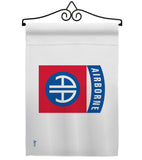 82nd. Airborne - Military Americana Vertical Impressions Decorative Flags HG140316 Made In USA