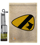 1st Cavalry - Military Americana Vertical Impressions Decorative Flags HG140317 Made In USA