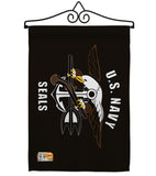 Navy Seals - Military Americana Vertical Impressions Decorative Flags HG140319 Made In USA