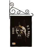 Navy Seals - Military Americana Vertical Impressions Decorative Flags HG140319 Made In USA