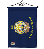 Merchant Marine - Military Americana Vertical Impressions Decorative Flags HG140347 Made In USA