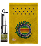 Vietnam War - Military Americana Vertical Impressions Decorative Flags HG140362 Made In USA