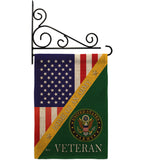 Home of Army - Military Americana Vertical Impressions Decorative Flags HG140604 Made In USA