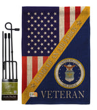 Home of Air Force - Military Americana Vertical Impressions Decorative Flags HG140606 Made In USA