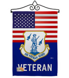 US Air National Guard Veteran - Military Americana Vertical Impressions Decorative Flags HG140620 Made In USA