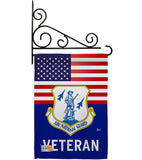 US Air National Guard Veteran - Military Americana Vertical Impressions Decorative Flags HG140620 Made In USA