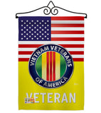 US Vietnam War - Military Americana Vertical Impressions Decorative Flags HG140621 Made In USA