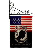 US POW MIA - Military Americana Vertical Impressions Decorative Flags HG140626 Made In USA