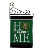 US Army Home - Military Americana Vertical Impressions Decorative Flags HG140630 Made In USA