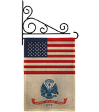 US Army - Military Americana Vertical Impressions Decorative Flags HG140700 Made In USA