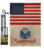 US Army - Military Americana Vertical Impressions Decorative Flags HG140700 Made In USA