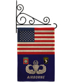 US Airborne - Military Americana Vertical Impressions Decorative Flags HG140708 Made In USA