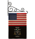 US Special Forces - Military Americana Vertical Impressions Decorative Flags HG140733 Made In USA