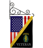 Home of Special Forces Airborne - Military Americana Vertical Impressions Decorative Flags HG140889 Made In USA