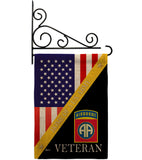 Home of 82nd Airborne - Military Americana Vertical Impressions Decorative Flags HG140891 Made In USA