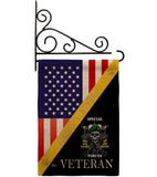 Home of Arny Special Forces - Military Americana Vertical Impressions Decorative Flags HG140893 Made In USA