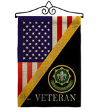 Home of 2nd Cavalry Regiment - Military Americana Vertical Impressions Decorative Flags HG140895 Made In USA