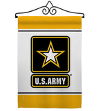 US Army - Military Americana Vertical Impressions Decorative Flags HG170031 Made In USA