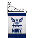 America Navy - Military Americana Vertical Impressions Decorative Flags HG170033 Made In USA