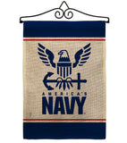 America Navy - Military Americana Vertical Impressions Decorative Flags HG170033 Made In USA