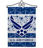 Air Force - Military Americana Vertical Impressions Decorative Flags HG170148 Made In USA