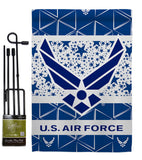 Air Force - Military Americana Vertical Impressions Decorative Flags HG170148 Made In USA