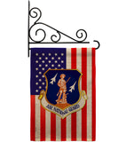 Air National Guard - Military Americana Vertical Impressions Decorative Flags HG170169 Made In USA