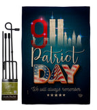 911 Remember Honor - Military Americana Vertical Impressions Decorative Flags HG192275 Made In USA