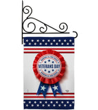 Veterans Day - Military Americana Vertical Impressions Decorative Flags HG192329 Made In USA