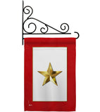 Gold Star - Military Americana Vertical Impressions Decorative Flags HG141082 Made In USA