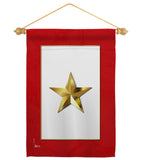 Gold Star - Military Americana Vertical Impressions Decorative Flags HG141082 Made In USA